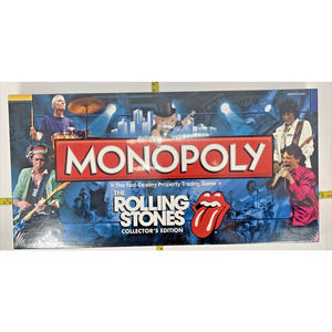 Monopoly THE ROLLING STONES Board Game 2010 NEW SEALED